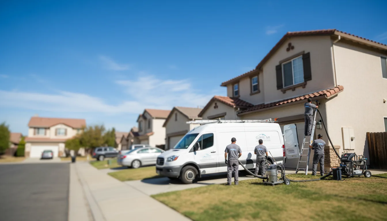 Air Duct Cleaning in Garciasville, TX near me